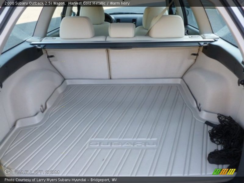 Harvest Gold Metallic / Warm Ivory 2008 Subaru Outback 2.5i Wagon