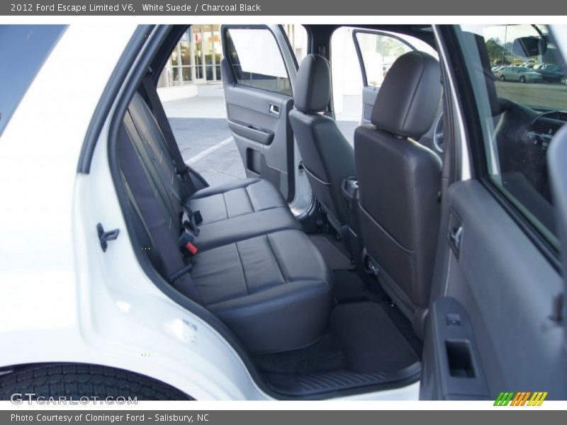 White Suede / Charcoal Black 2012 Ford Escape Limited V6