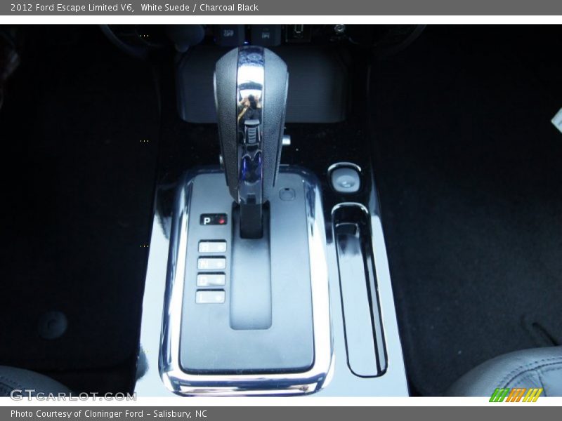 White Suede / Charcoal Black 2012 Ford Escape Limited V6