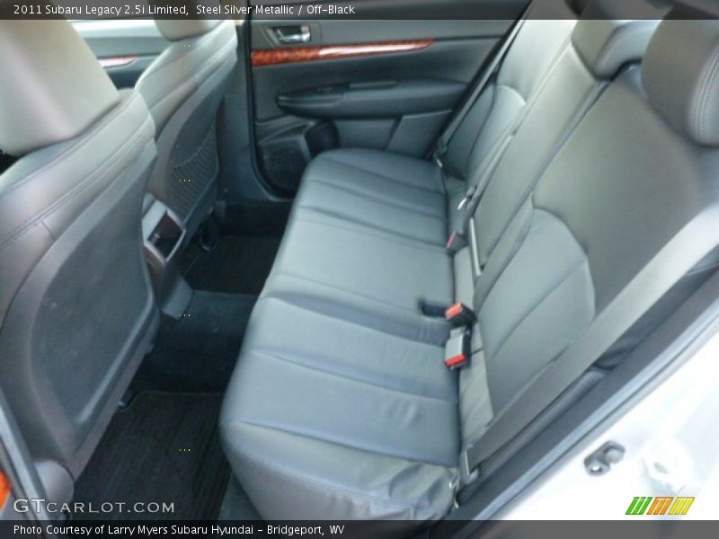 Steel Silver Metallic / Off-Black 2011 Subaru Legacy 2.5i Limited