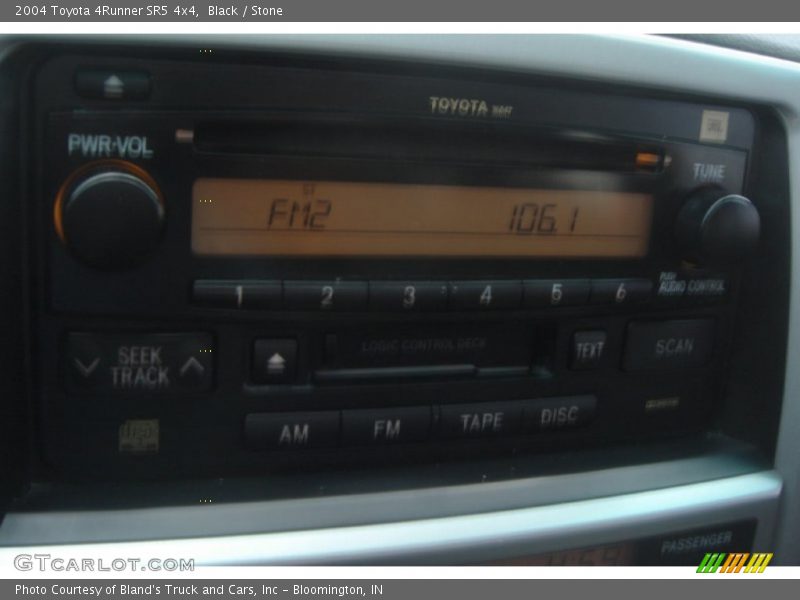Black / Stone 2004 Toyota 4Runner SR5 4x4