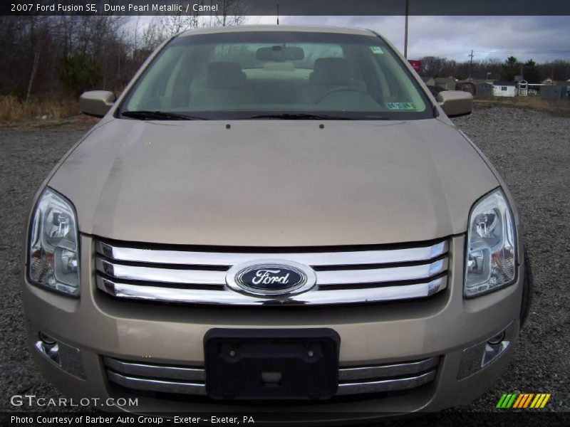 Dune Pearl Metallic / Camel 2007 Ford Fusion SE