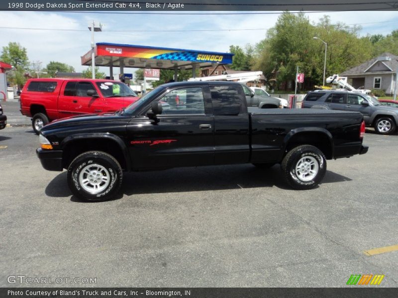 Black / Agate 1998 Dodge Dakota Sport Extended Cab 4x4