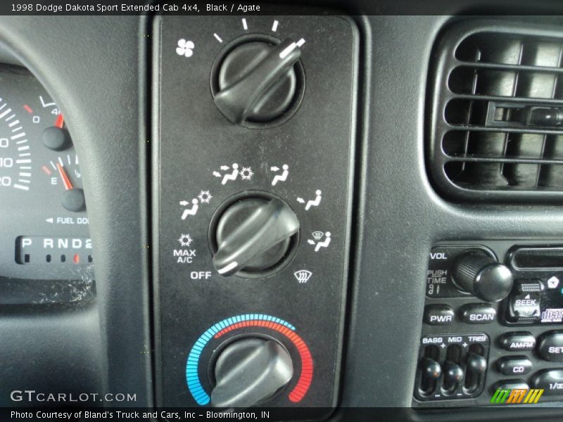 Black / Agate 1998 Dodge Dakota Sport Extended Cab 4x4