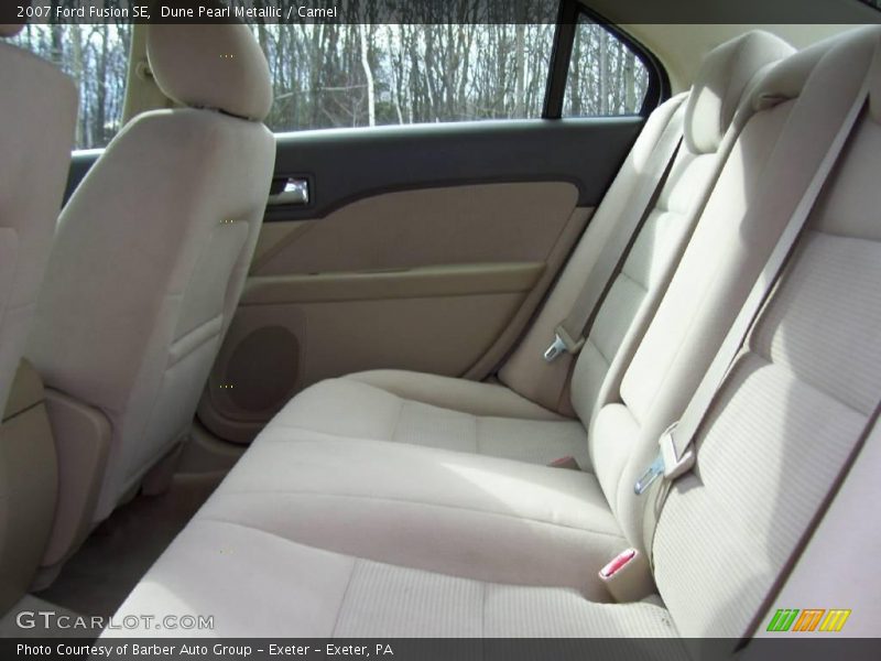 Dune Pearl Metallic / Camel 2007 Ford Fusion SE