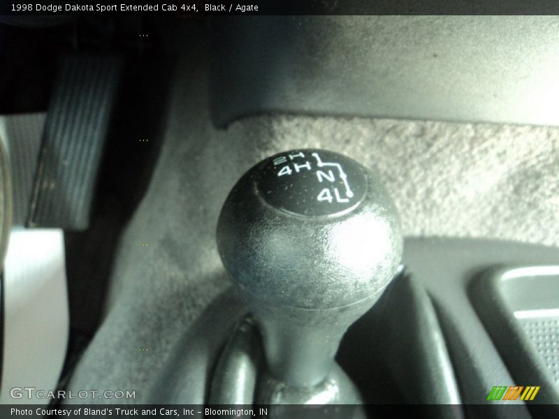 Black / Agate 1998 Dodge Dakota Sport Extended Cab 4x4