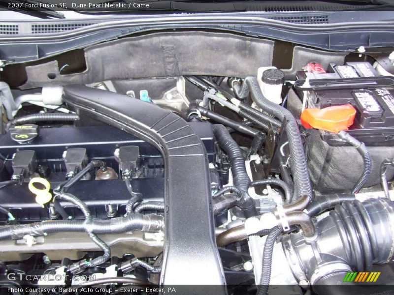 Dune Pearl Metallic / Camel 2007 Ford Fusion SE