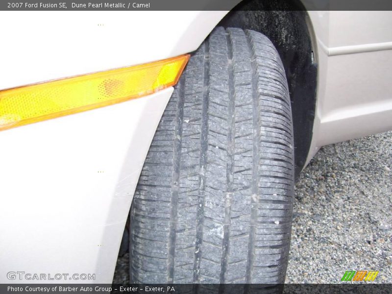 Dune Pearl Metallic / Camel 2007 Ford Fusion SE