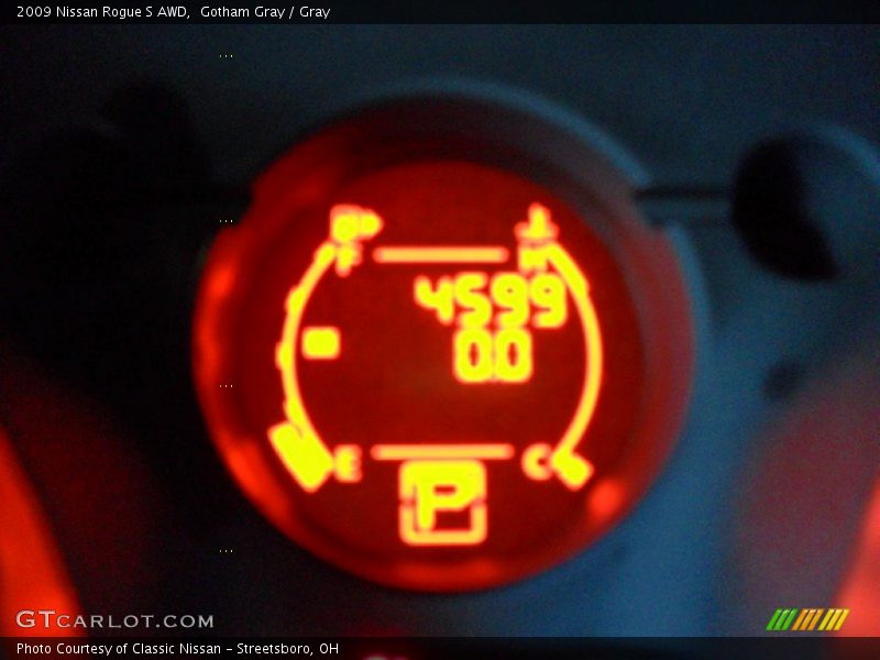 Gotham Gray / Gray 2009 Nissan Rogue S AWD