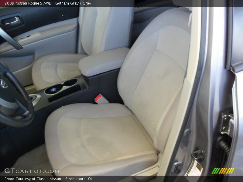 Gotham Gray / Gray 2009 Nissan Rogue S AWD