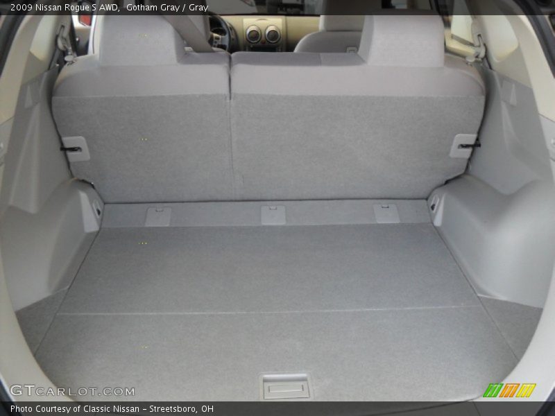 Gotham Gray / Gray 2009 Nissan Rogue S AWD