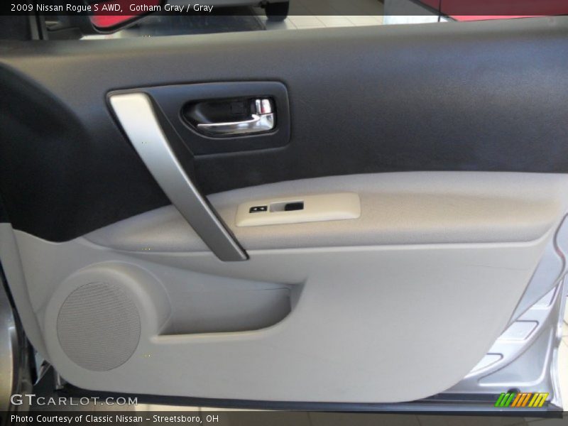 Gotham Gray / Gray 2009 Nissan Rogue S AWD