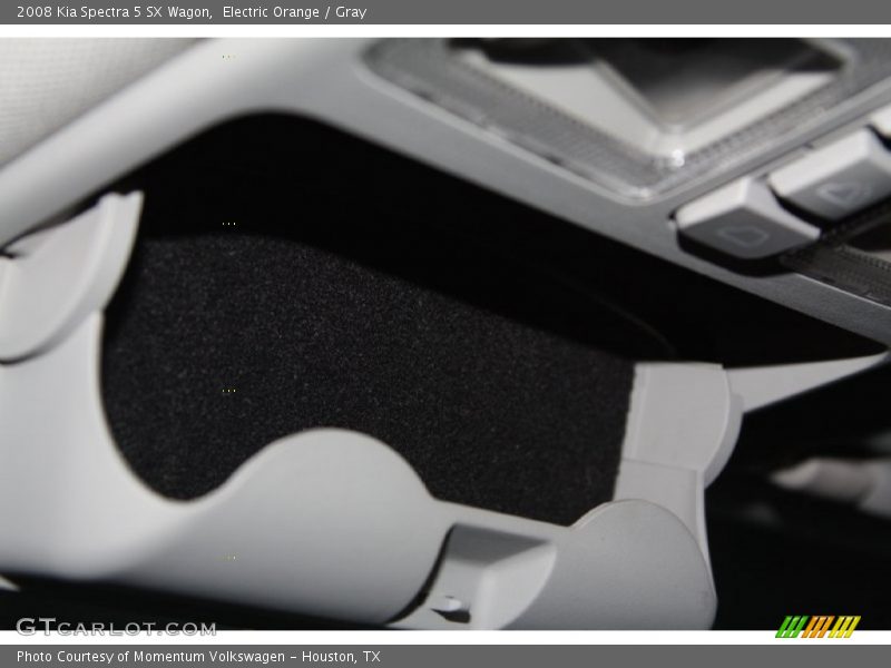 Electric Orange / Gray 2008 Kia Spectra 5 SX Wagon