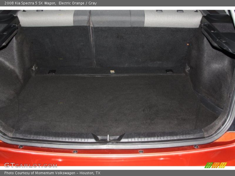 Electric Orange / Gray 2008 Kia Spectra 5 SX Wagon