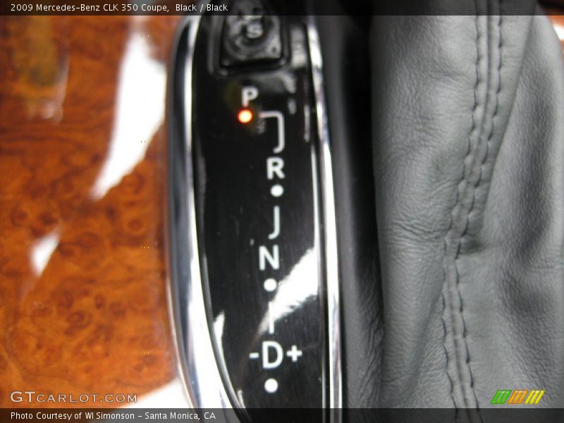 Black / Black 2009 Mercedes-Benz CLK 350 Coupe