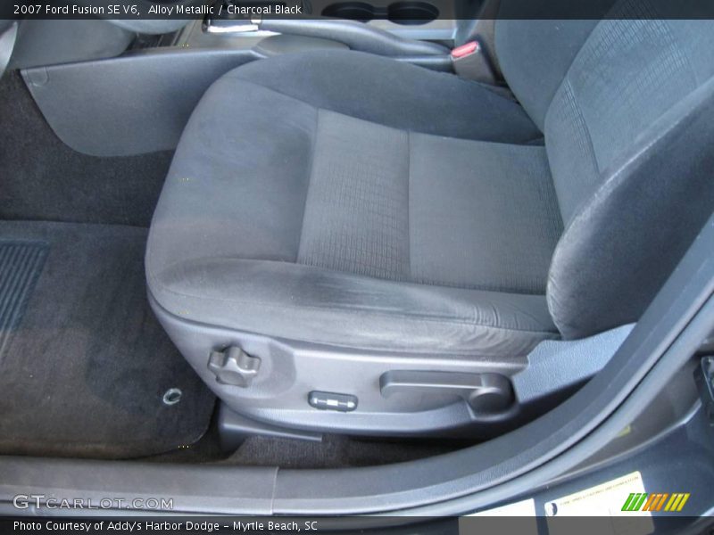 Alloy Metallic / Charcoal Black 2007 Ford Fusion SE V6