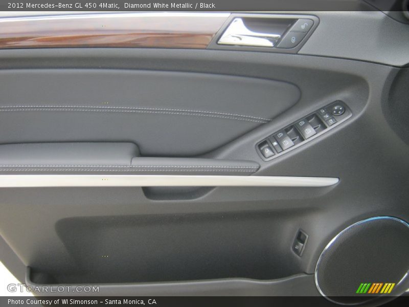 Diamond White Metallic / Black 2012 Mercedes-Benz GL 450 4Matic