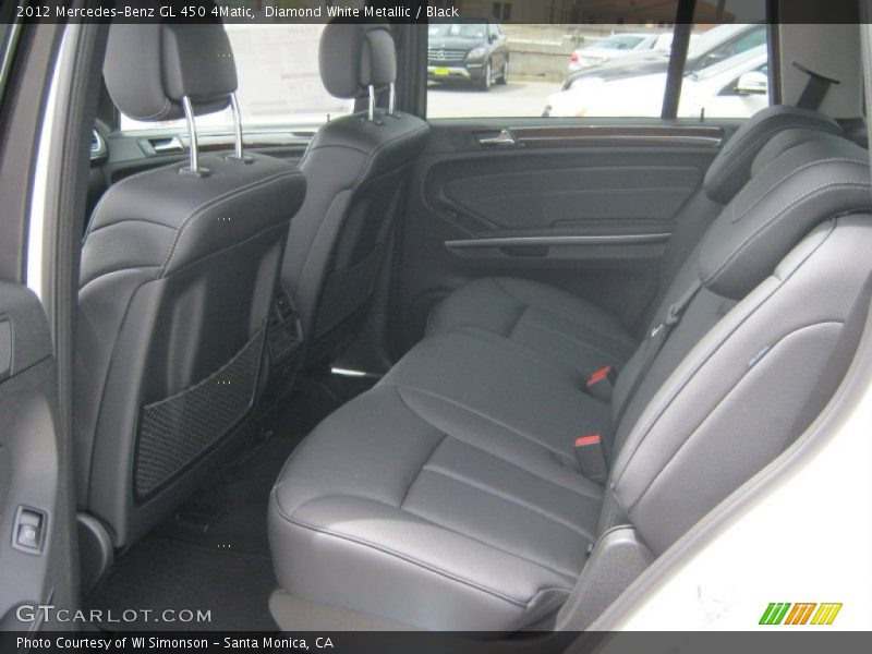 Diamond White Metallic / Black 2012 Mercedes-Benz GL 450 4Matic