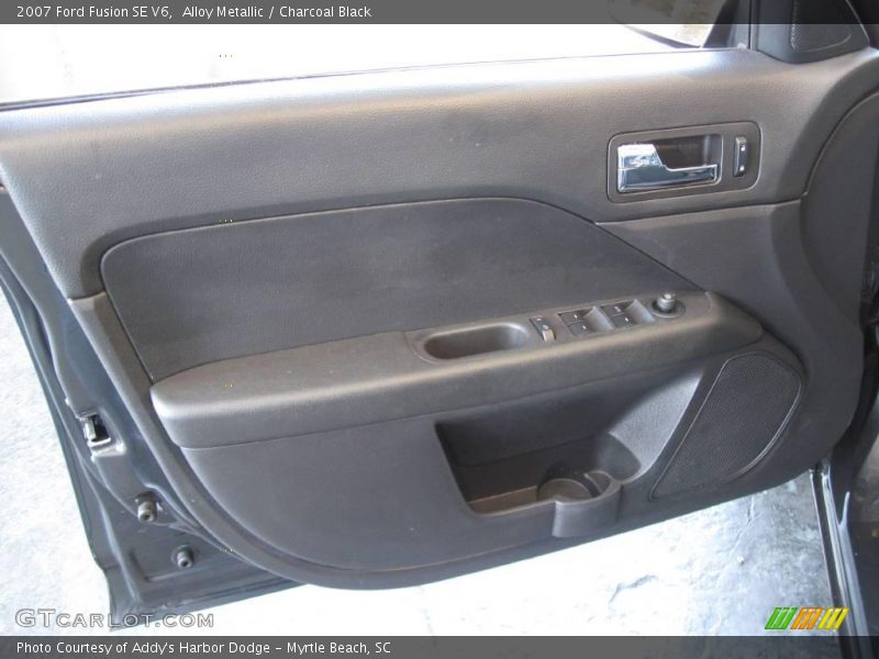 Alloy Metallic / Charcoal Black 2007 Ford Fusion SE V6