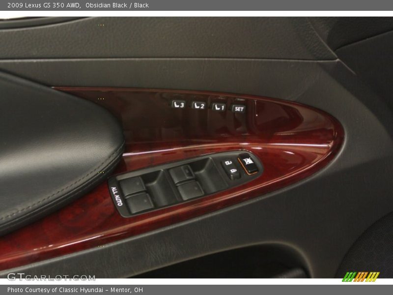 Obsidian Black / Black 2009 Lexus GS 350 AWD