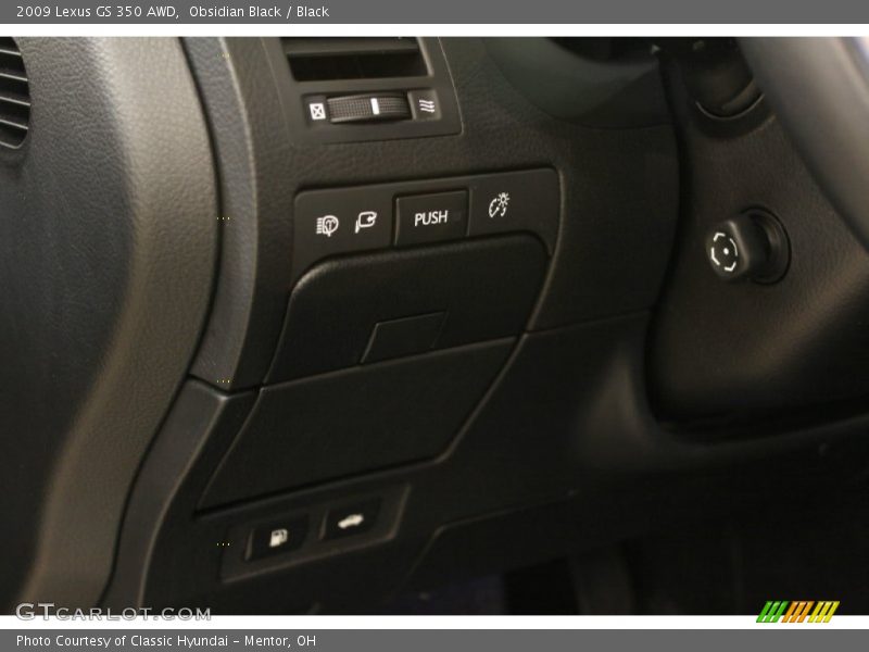 Obsidian Black / Black 2009 Lexus GS 350 AWD