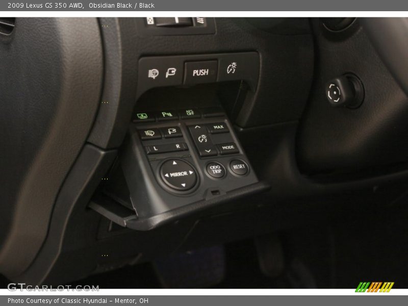 Obsidian Black / Black 2009 Lexus GS 350 AWD