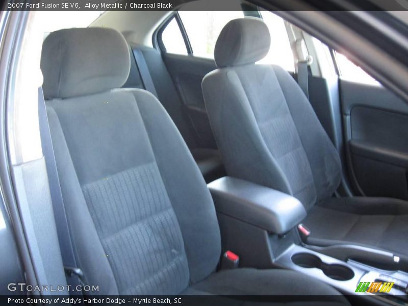 Alloy Metallic / Charcoal Black 2007 Ford Fusion SE V6