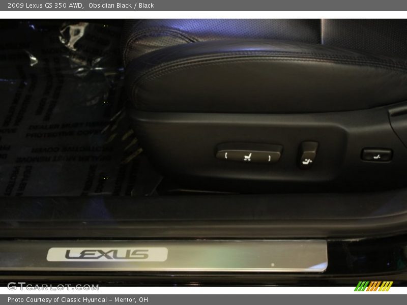 Obsidian Black / Black 2009 Lexus GS 350 AWD