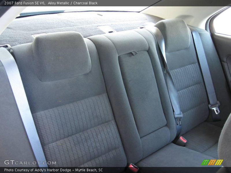 Alloy Metallic / Charcoal Black 2007 Ford Fusion SE V6