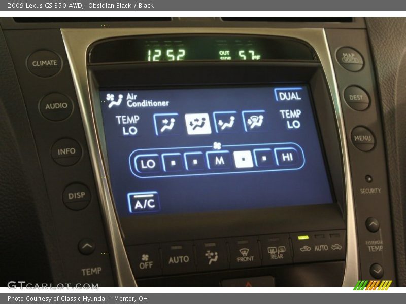 Obsidian Black / Black 2009 Lexus GS 350 AWD