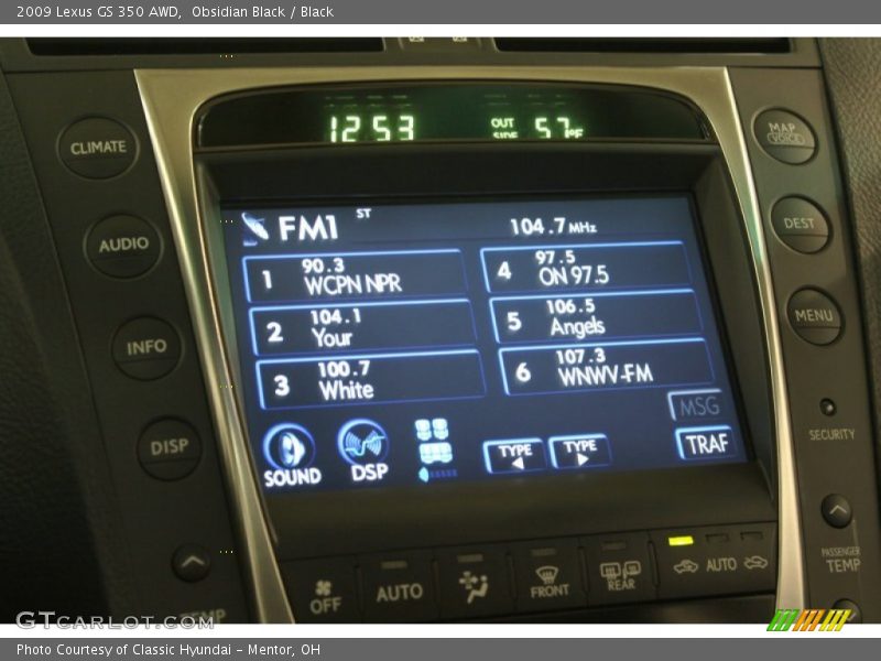 Obsidian Black / Black 2009 Lexus GS 350 AWD