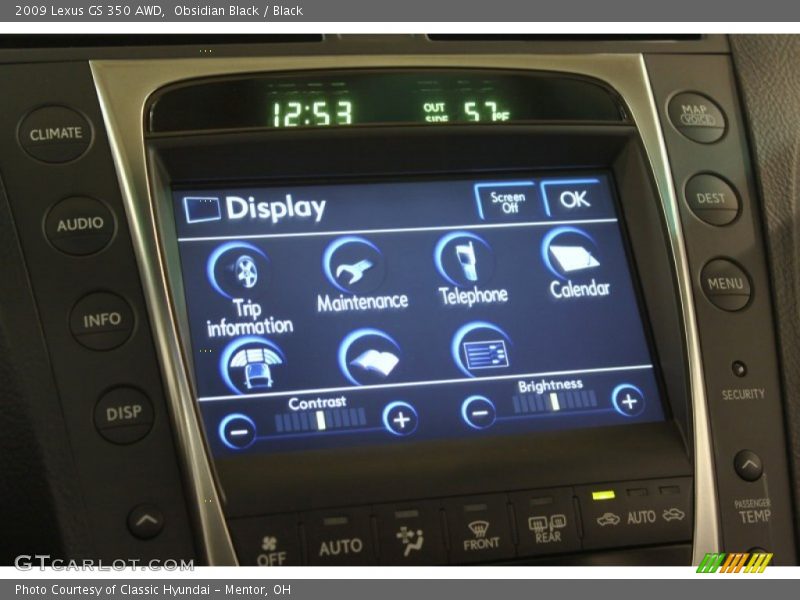 Obsidian Black / Black 2009 Lexus GS 350 AWD