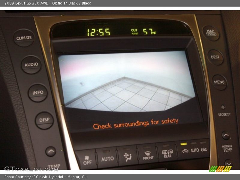 Obsidian Black / Black 2009 Lexus GS 350 AWD