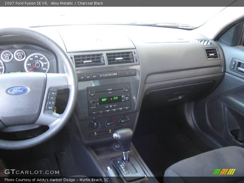 Alloy Metallic / Charcoal Black 2007 Ford Fusion SE V6