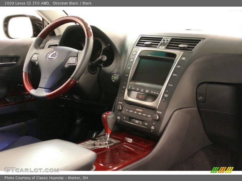 Obsidian Black / Black 2009 Lexus GS 350 AWD