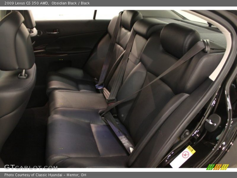 Obsidian Black / Black 2009 Lexus GS 350 AWD