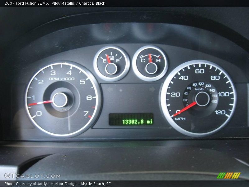 Alloy Metallic / Charcoal Black 2007 Ford Fusion SE V6