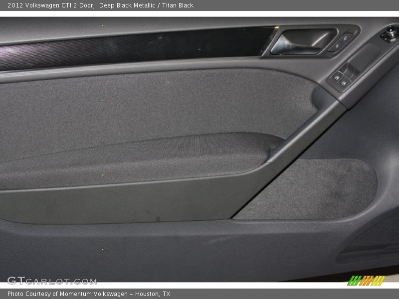 Deep Black Metallic / Titan Black 2012 Volkswagen GTI 2 Door
