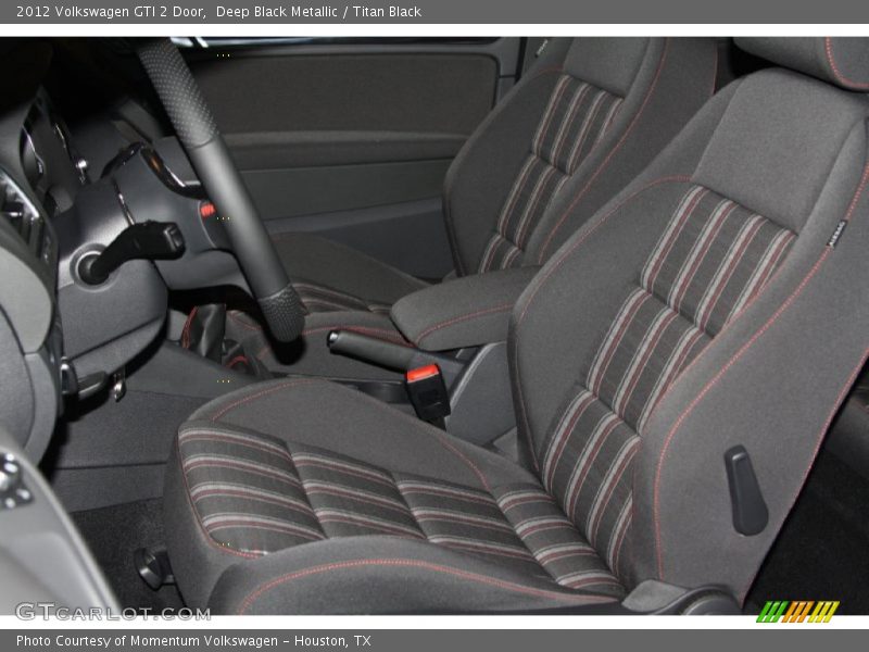 Deep Black Metallic / Titan Black 2012 Volkswagen GTI 2 Door