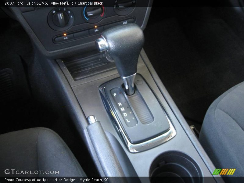 Alloy Metallic / Charcoal Black 2007 Ford Fusion SE V6