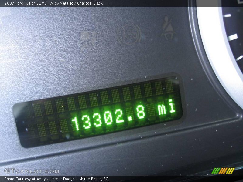 Alloy Metallic / Charcoal Black 2007 Ford Fusion SE V6