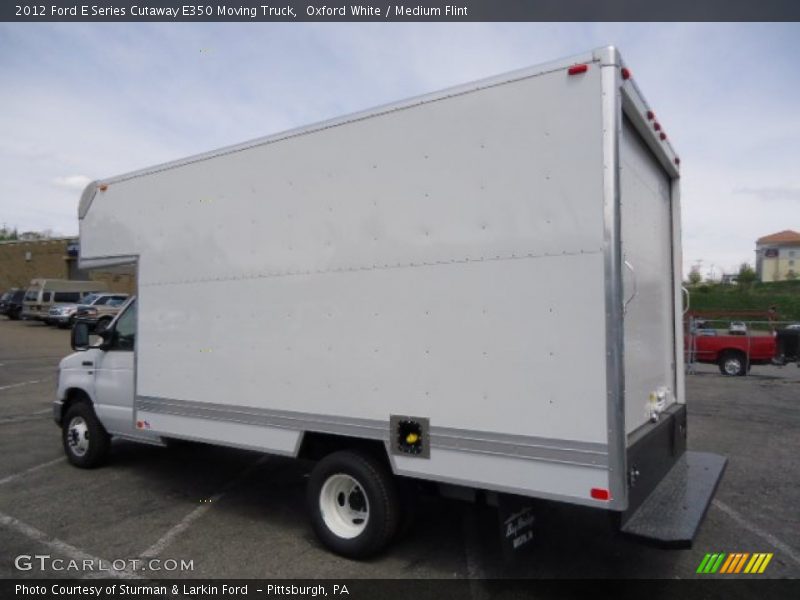Oxford White / Medium Flint 2012 Ford E Series Cutaway E350 Moving Truck
