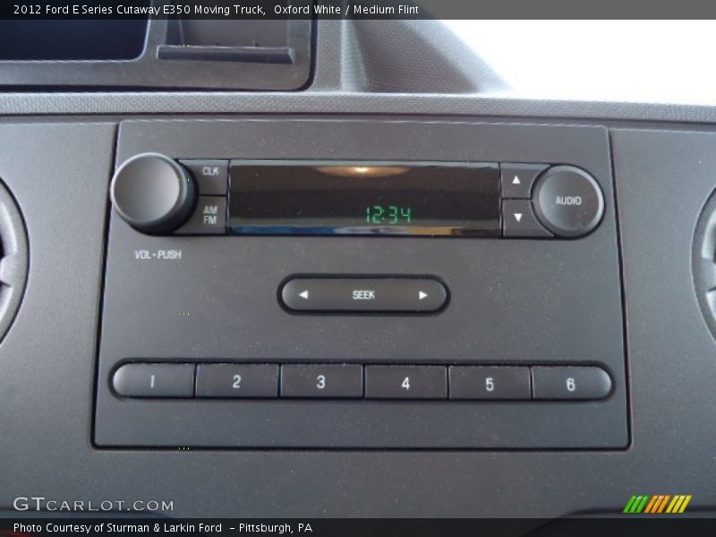 Oxford White / Medium Flint 2012 Ford E Series Cutaway E350 Moving Truck