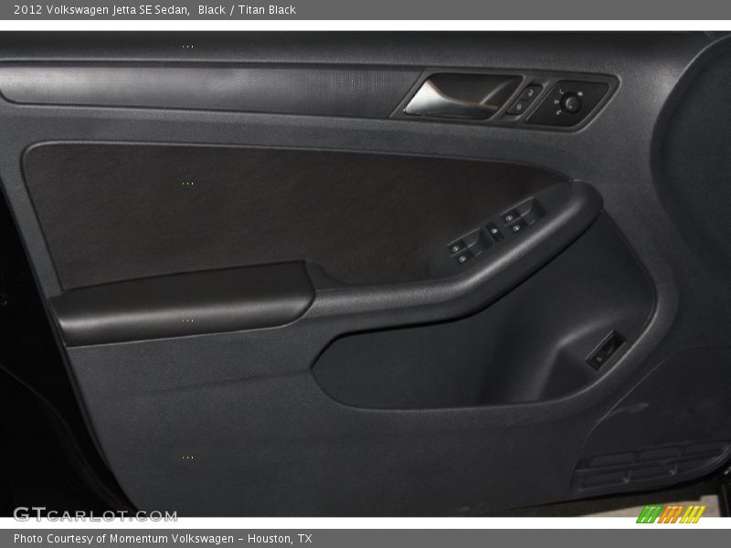 Black / Titan Black 2012 Volkswagen Jetta SE Sedan