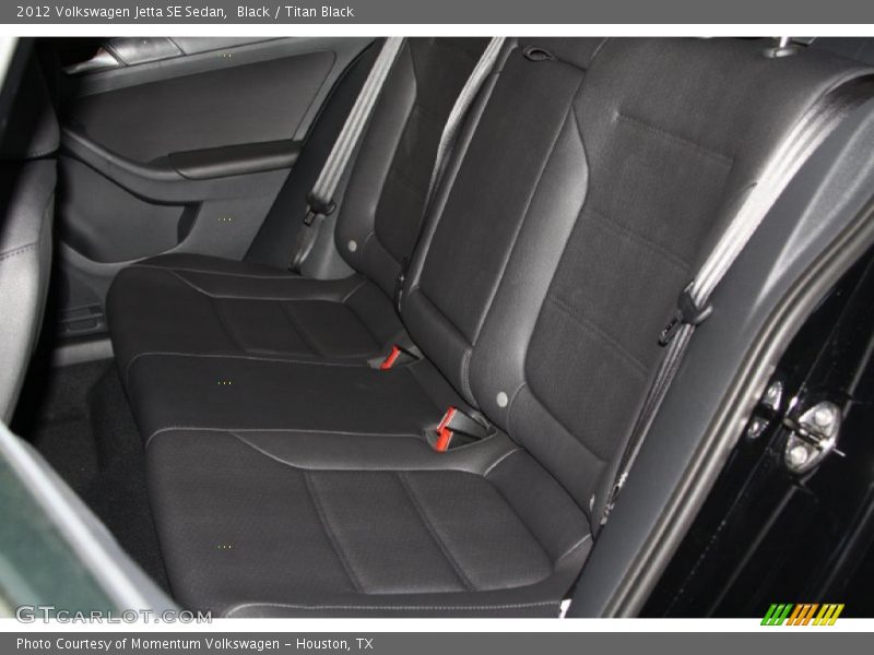 Black / Titan Black 2012 Volkswagen Jetta SE Sedan