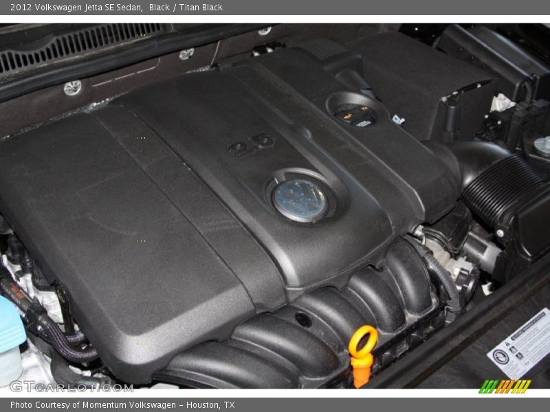 Black / Titan Black 2012 Volkswagen Jetta SE Sedan