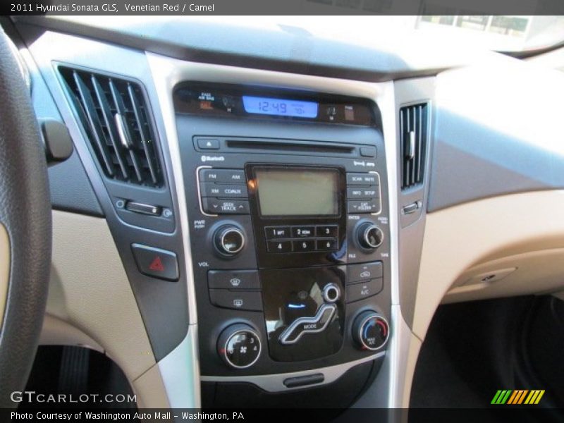 Venetian Red / Camel 2011 Hyundai Sonata GLS