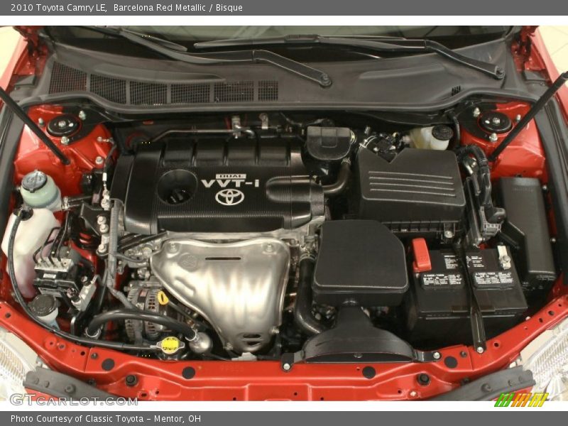 Barcelona Red Metallic / Bisque 2010 Toyota Camry LE