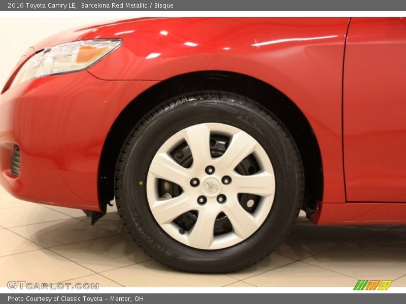 Barcelona Red Metallic / Bisque 2010 Toyota Camry LE