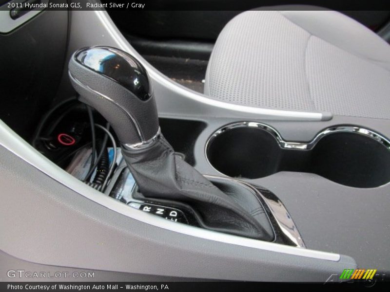 Radiant Silver / Gray 2011 Hyundai Sonata GLS